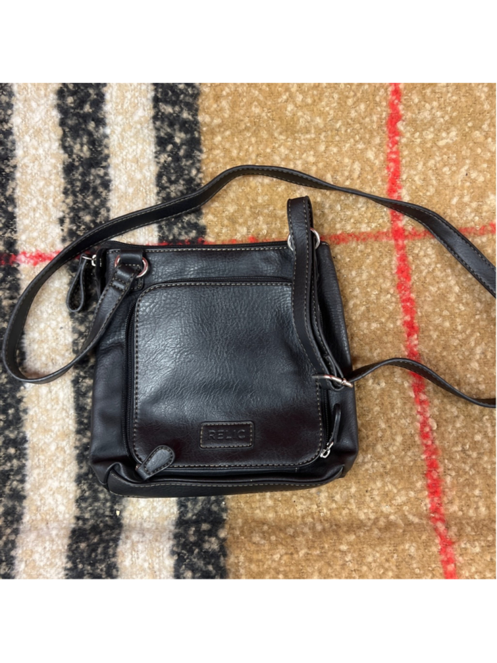 Women's Relic Black Crossbody Bag One Size